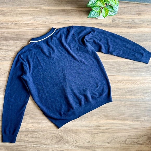 Lacoste Paris Lightweight Pure Wool Polo Sweater Size XL - Picture 12 of 12